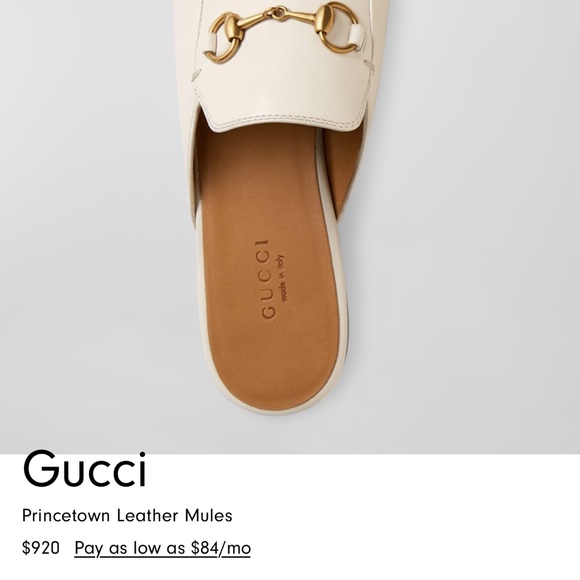 Authentic Gucci Princetown leather mule size 38 - Picture 9 of 11